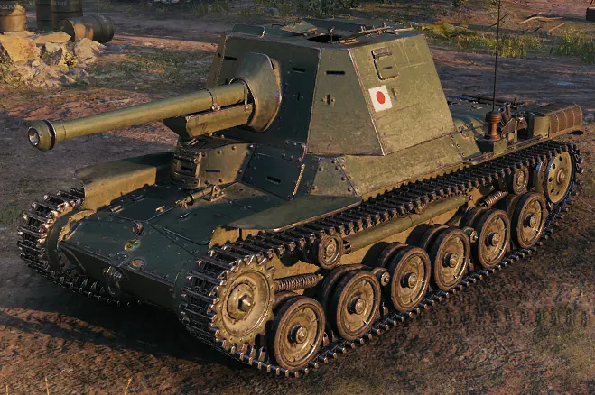 Type 3 Ho-Ni III - World of Tanks Wiki*
